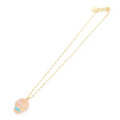 Q-pot. Parlor Sugar Skull Necklace Clearance