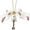 Q-pot. Petit Ghost Sheets Necklace / White Veil Charm / Q Hatchet Charm Set Discount