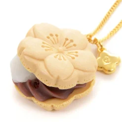 Q-pot. Sakura Monaka Necklace Clearance