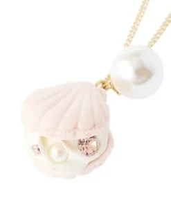 Q-pot. Shell Macaron Necklace Outlet