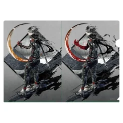 Quiz RPG: The World of Mystic Wiz / Ashura: Vermilion Edge A4 Clear File Set Sale
