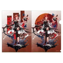 Quiz RPG: The World of Mystic Wiz / Ashura: Vermilion Edge A4 Clear File Set Sale
