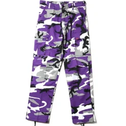 Bottoms>Radio Eva 622 NERV B.D.U. Purple Cargo Pants