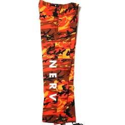 Bottoms>Radio Eva 622 NERV B.D.U. Red Cargo Pants