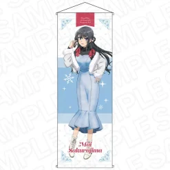 Rascal Does Not Dream of a Knapsack Kid Extra Large Tapestry Mai Sakurajima: Winter Ver. Hot