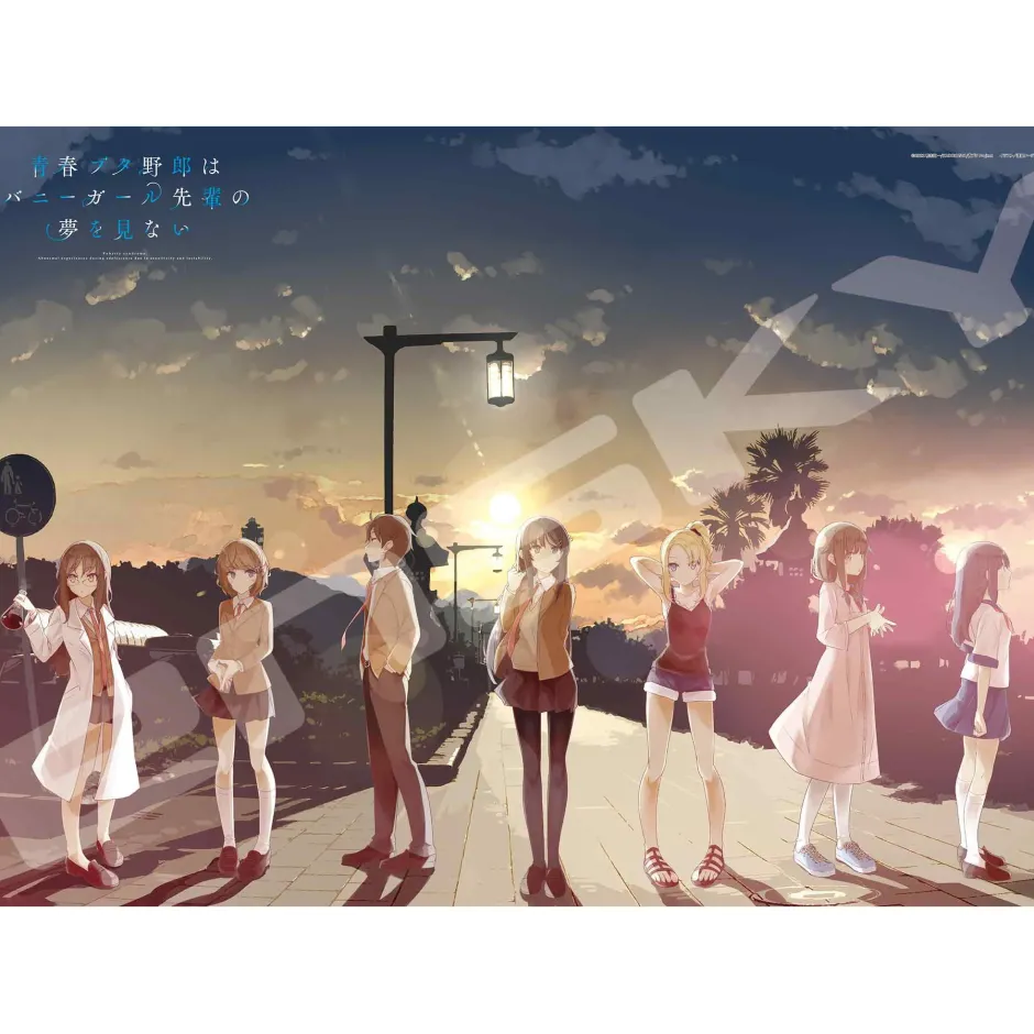 Games>Rascal Does Not Dream of Bunny Girl Senpai Mai Sakurajima 300-Piece Jigsaw Puzzle