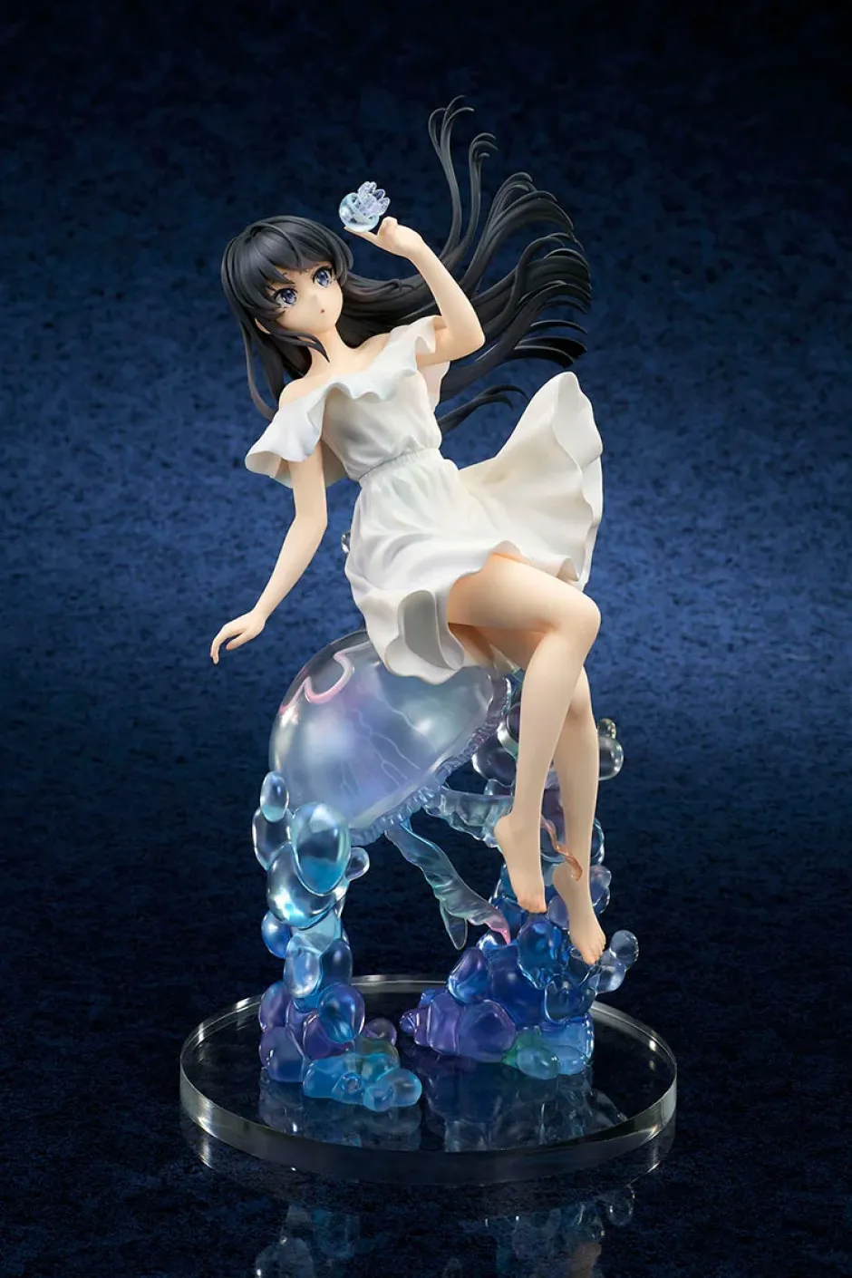 Bishoujo Figures|Scale Figures>Rascal Does not Dream of Santa Claus Anime Production Announcement Mai Sakurajima: Jelly Fish Ver. 1/7 Scale Figure