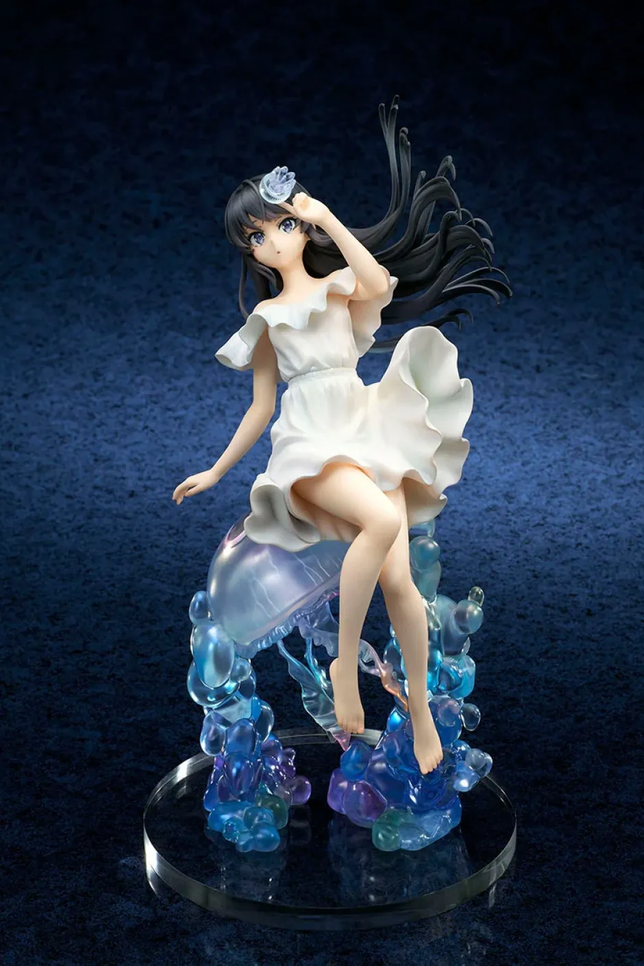 Bishoujo Figures|Scale Figures>Rascal Does not Dream of Santa Claus Anime Production Announcement Mai Sakurajima: Jelly Fish Ver. 1/7 Scale Figure