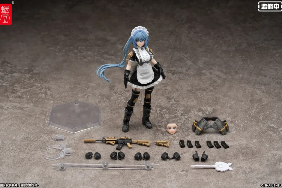 RA-02 Tactical Maid Tokiwa Kazune 1/12 Scale Action Figure (Re-run) New