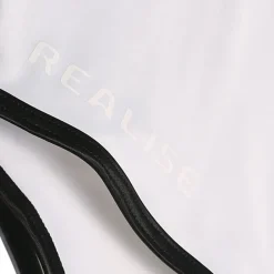 REALISE Front Zipper Competitive Swimwear Costume SSW (White x Black) Clearance
