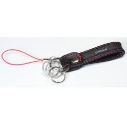 Smartphone Straps>Rebuild of Evangelion NERV Red Carbon Strap