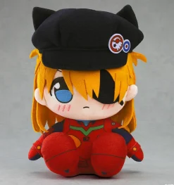 Rebuild of Evangelion Kuripan Plushie Rei Ayanami: Long (Long Hair: White Plugsuit) / Asuka Shikinami Langley (Jersey & Casquette Cap) / Kaworu Nagisa: School Uniform Ver. Best