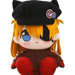Rebuild of Evangelion Kuripan Plushie Rei Ayanami: Long (Long Hair: White Plugsuit) / Asuka Shikinami Langley (Jersey & Casquette Cap) / Kaworu Nagisa: School Uniform Ver. Best