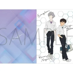 Rebuild of Evangelion Shinji & Kaworu Uniform Clear File New