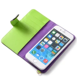 Rebuild of Evangelion Stained Glass iPhone 6/6s Character Flip Cases Sale