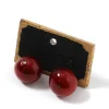 Jewelry & Hair Accessories>Red Berry Earrings