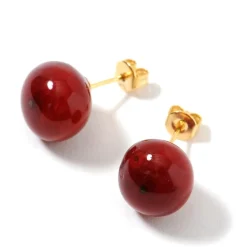 Jewelry & Hair Accessories>Red Berry Earrings