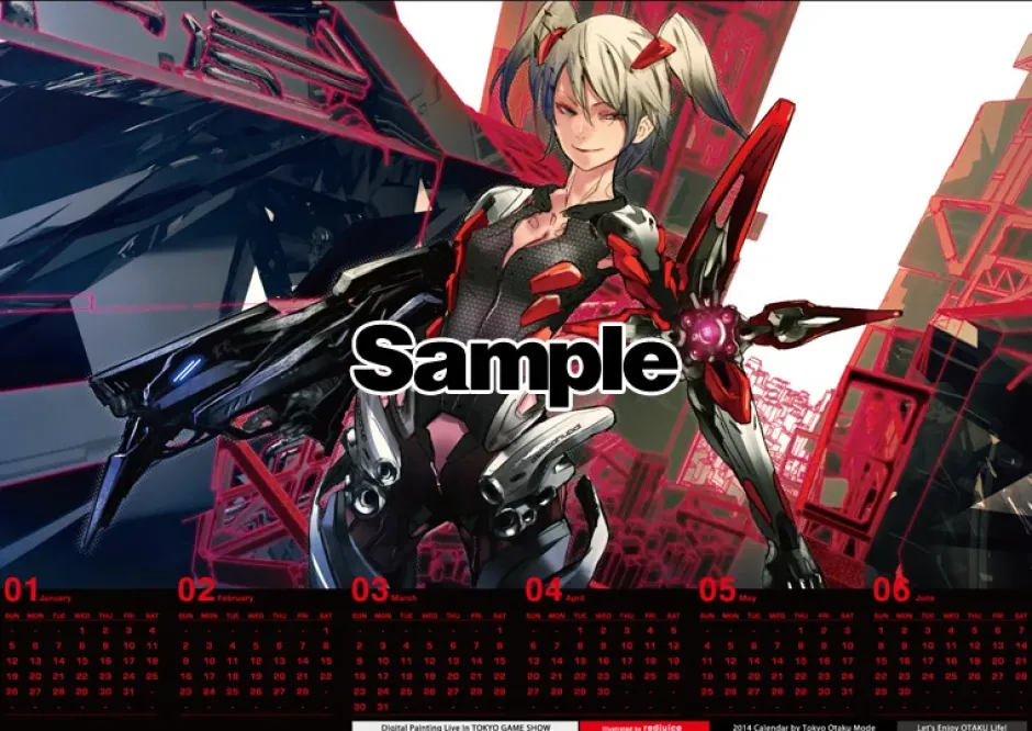 redjuice & TOKIYA Tokyo Game Show 2014 Poster Calendars Online