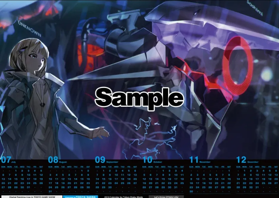 redjuice & TOKIYA Tokyo Game Show 2014 Poster Calendars Online