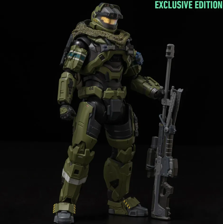 Action Figures>Re:Edit Halo: Reach Jun-A266 (Noble Three) Exclusive Edition 1/12 Scale Action Figure (Re-run)