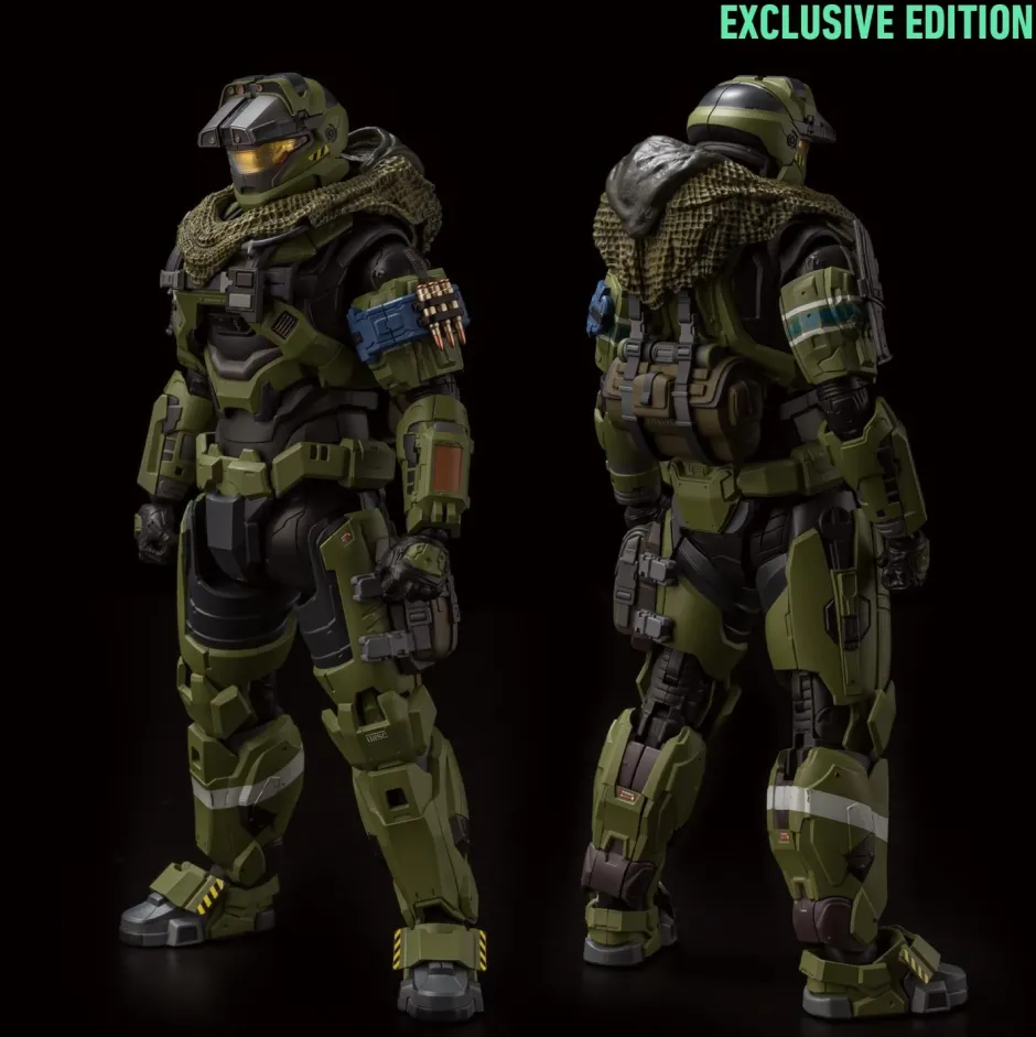 Action Figures>Re:Edit Halo: Reach Jun-A266 (Noble Three) Exclusive Edition 1/12 Scale Action Figure (Re-run)