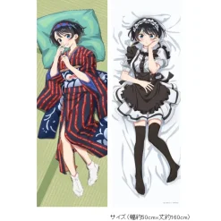 Cushions>Rent-A-Girlfriend Season 3 Dakimakura Pillow Cover Ruka Sarashina: Kimono & Maid Ver.