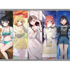 Rent-A-Girlfriend A3 Clear Poster Four Seasons and Girlfriend Clearance