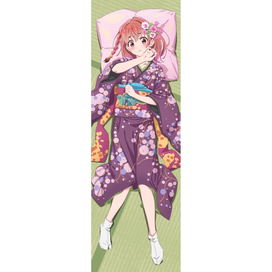 Rent-A-Girlfriend Season 3 Dakimakura Pillow Cover Sumi Sakurasawa: Kimono & Maid Ver. Clearance