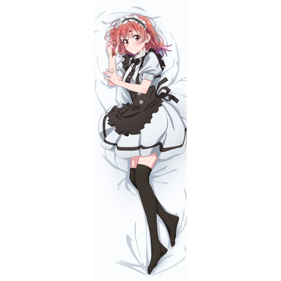 Rent-A-Girlfriend Season 3 Dakimakura Pillow Cover Sumi Sakurasawa: Kimono & Maid Ver. Clearance
