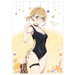Rent-A-Girlfriend Swimsuit and Girlfriend A3-Size Clear Poster Collection Best