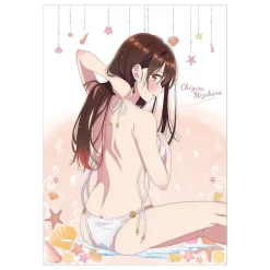 Rent-A-Girlfriend Swimsuit and Girlfriend A3-Size Clear Poster Collection Best