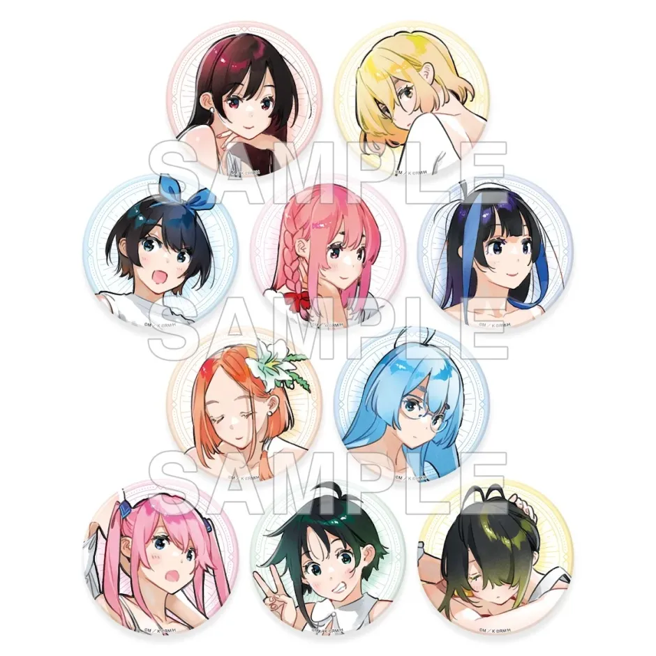 Other Goods>Rent-A-Girlfriend x The Shiunji Family Children Tradeable Tin Badge Venus Ver. Complete Box Set