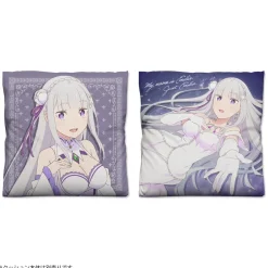 Cushions>Re:Zero -Starting Life in Another World- Emilia Double-Sided Print Cushion Cover