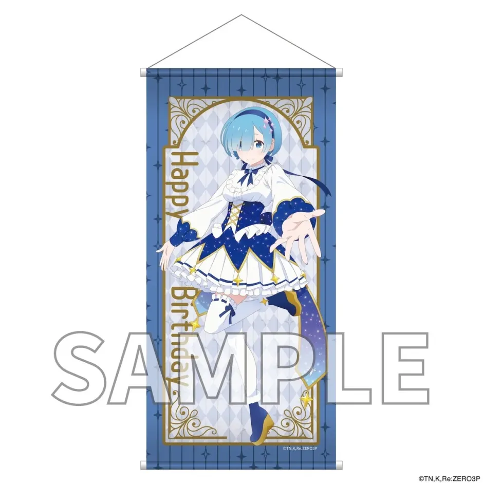 Re:Zero -Starting Life in Another World- Big Tapestry Ram and Rem's Birthday Life 2025 Ver. Rem Outlet