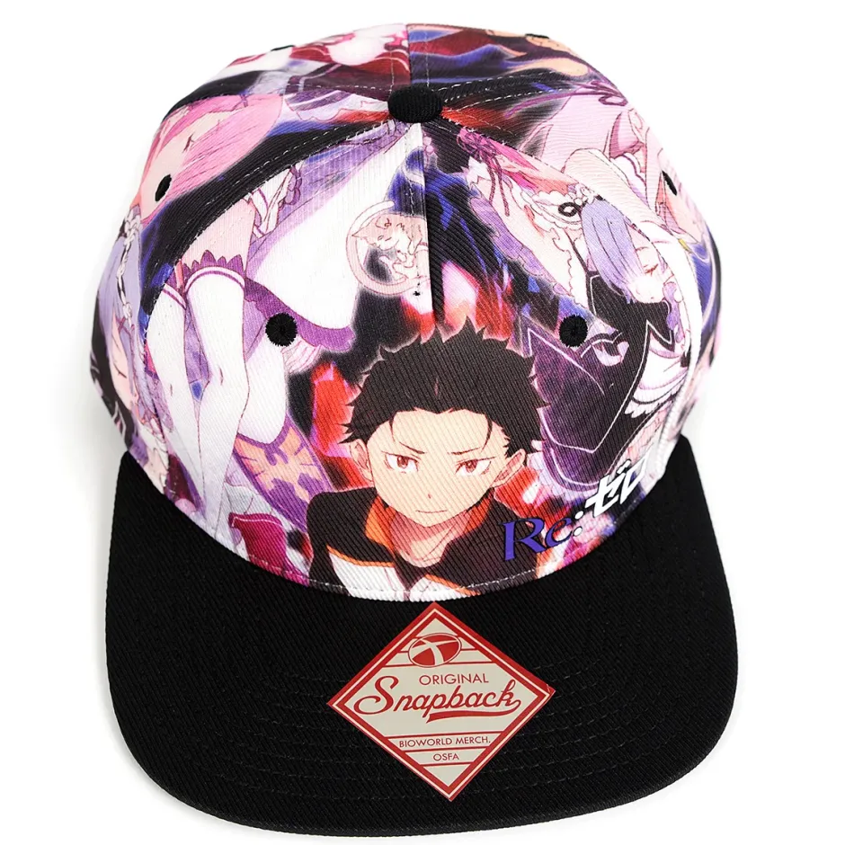 Hats & Caps>Re:Zero ‐Starting Life in Another World‐ Sublimated Snapback
