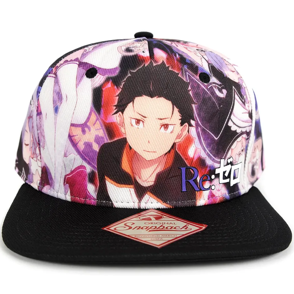 Hats & Caps>Re:Zero ‐Starting Life in Another World‐ Sublimated Snapback