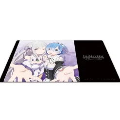 Re:Zero -Starting Life in Another World- Character Rubber Mat Emilia & Rem New