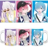 Re:Zero -Starting Life in Another World- Mug Emilia & Ram & Rem