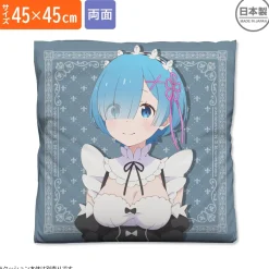 Re:Zero -Starting Life in Another World- Ram & Rem Double-Sided Print Cushion Cover Sale