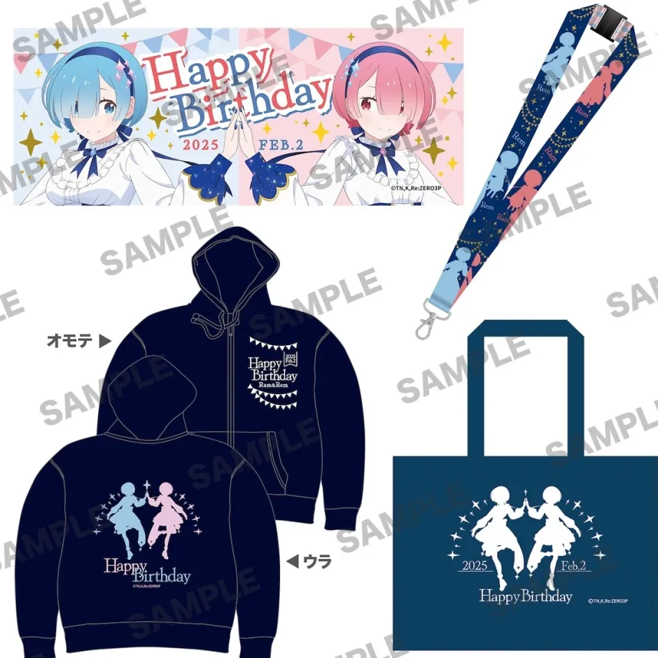 Re:Zero -Starting Life in Another World- Birthday Set Ram and Rem's Birthday Life 2025 Ver. New