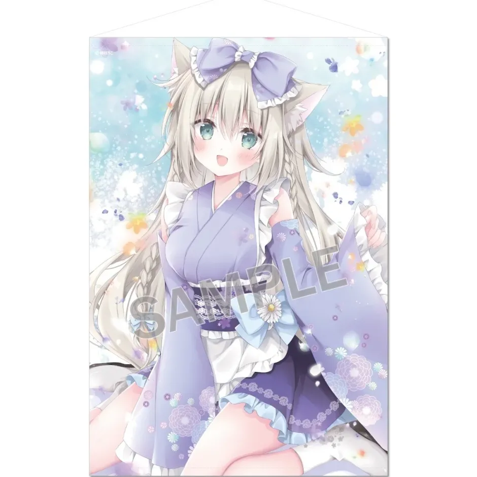 Riko Korie Illustration B1 Tapestry Maron-chan: Japanese Style Maid Clearance