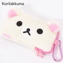 Smartphone Cases>Rilakkuma Face Plush Smartphone Pouches