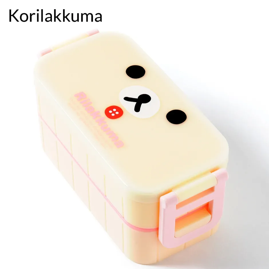 Rilakkuma Lunch Market 2-Tier Complete Bento Sets Hot