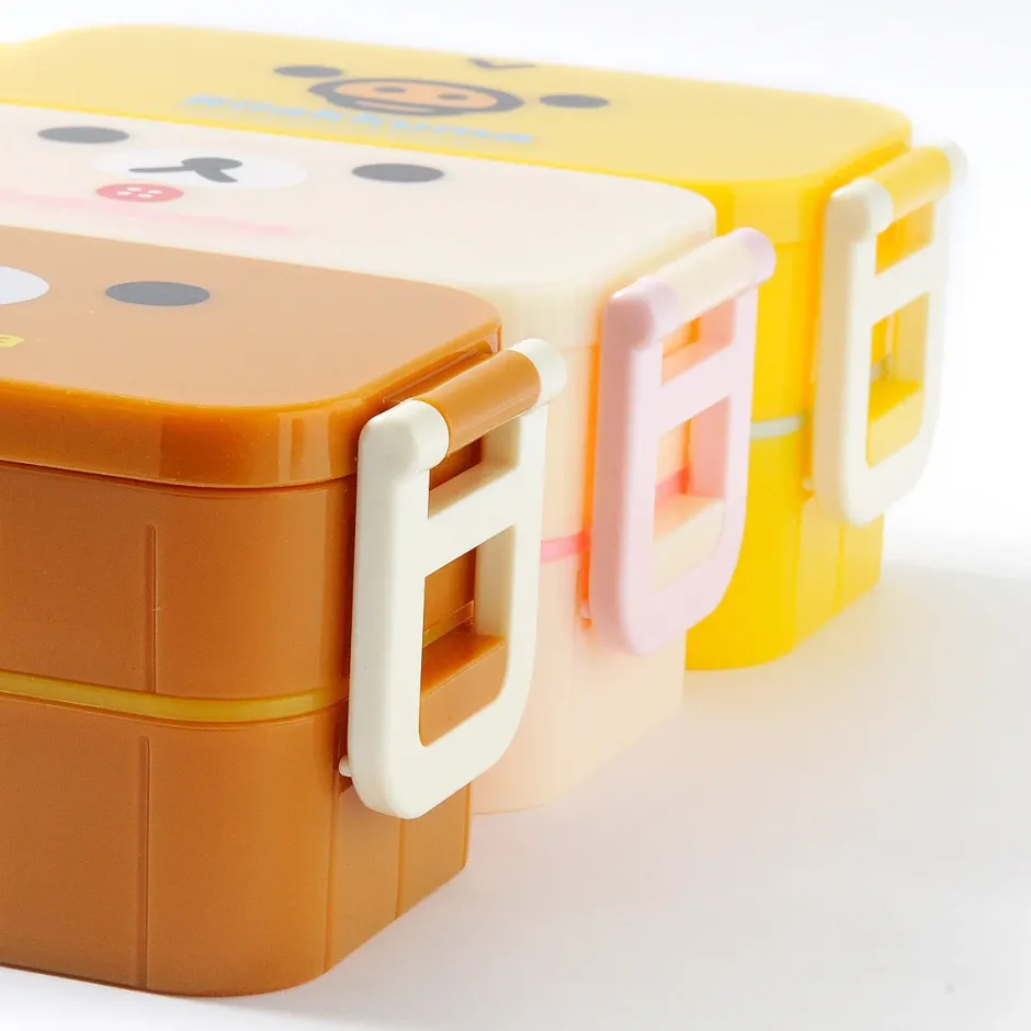 Rilakkuma Lunch Market 2-Tier Complete Bento Sets Hot