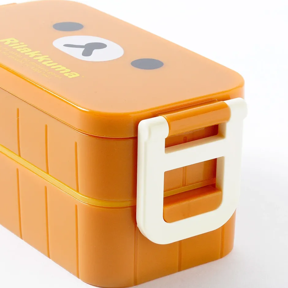 Rilakkuma Lunch Market 2-Tier Complete Bento Sets Hot