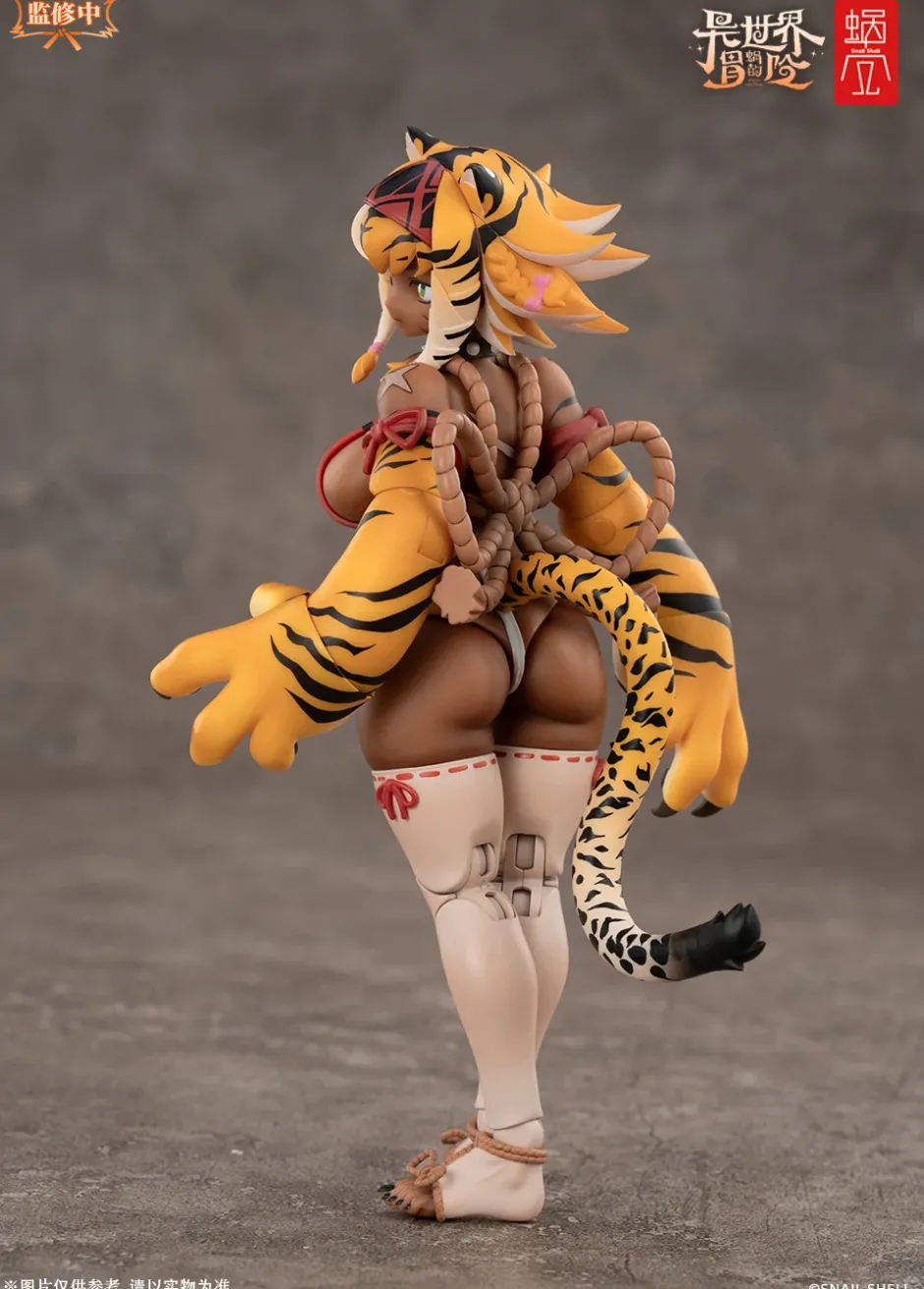 Bishoujo Figures|Scale Figures>RPG-04 Tiger Girl Garu 1/12 Scale Action Figure