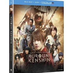 Other Dvd/Blu-Ray>Rurouni Kenshin Part II: Kyoto Inferno BD/DVD Combo w/ UV