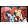 Rurouni Kenshin Kyoto Disturbance Character Rubber Mat Kenshin Himura & Kaoru Kamiya New