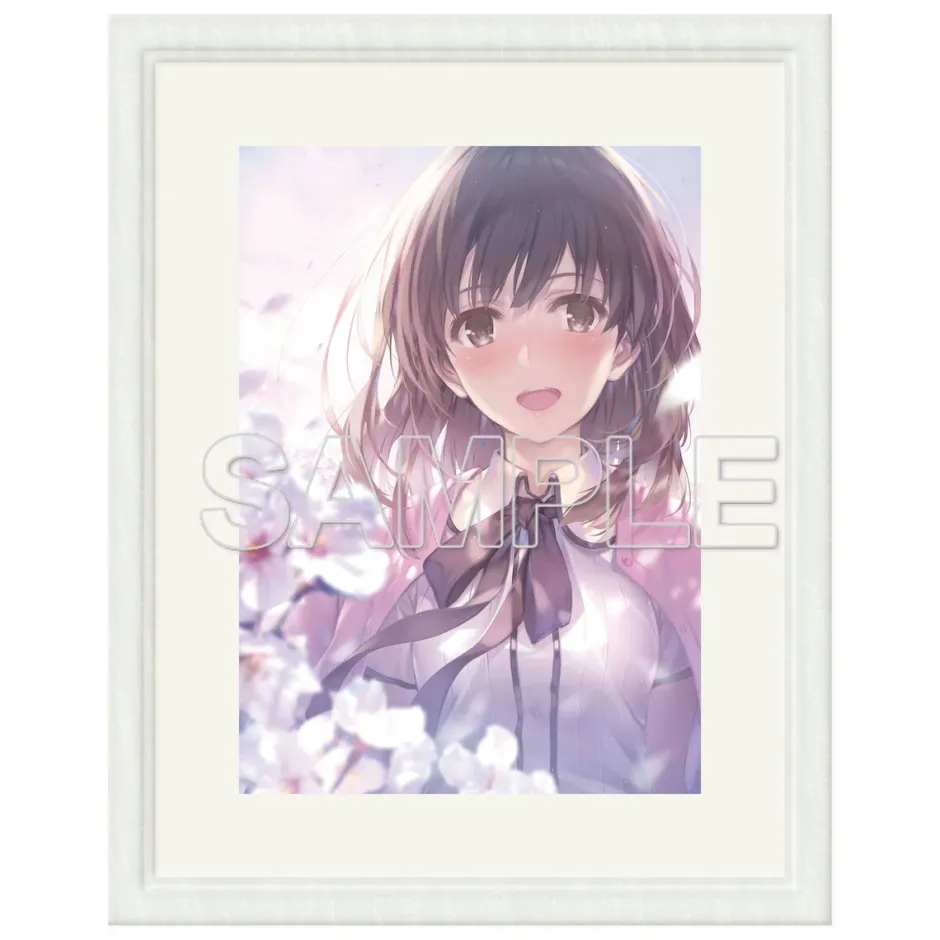 Saekano: How to Raise a Boring Girlfriend 10th Anniversary A3-Size PrimoArt Collection New