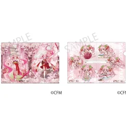 Other Stationery>Sakura Miku x Hirohako 2024 Clear File Folder Hirohako